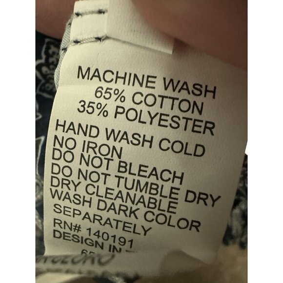 Silver Stone Digital Collection Modern Fit Button Up Short Sleeve Shirt Size XL - Picture 9 of 9